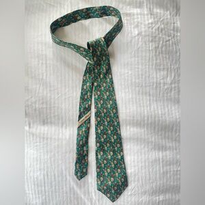 Salvatore Ferragamo 100% Silk Tie perfect condition
